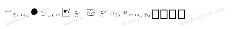 Secondary typeface字体转换 Secondary typeface字体转换